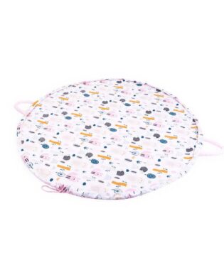 Bamko Babymatte Play und Go Wald Rosa