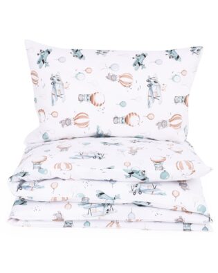 Kinderbettwäsche Bamko Flugzeuge Bettwäsche 80x80