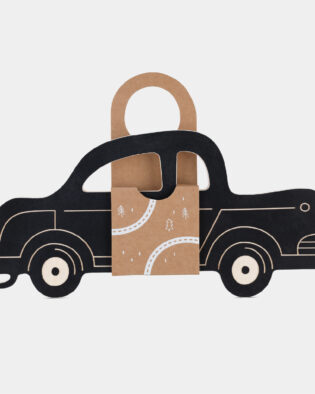 Holz-Kreidetafel Retro-Auto , Kreativität Spielzeug für Kinder ab 2,5 Jahr